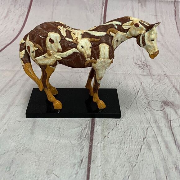 Trail Of Painted Ponies "Cowpony" by Lori Musil 1st Edition Collectible Model - Picture 1 of 14